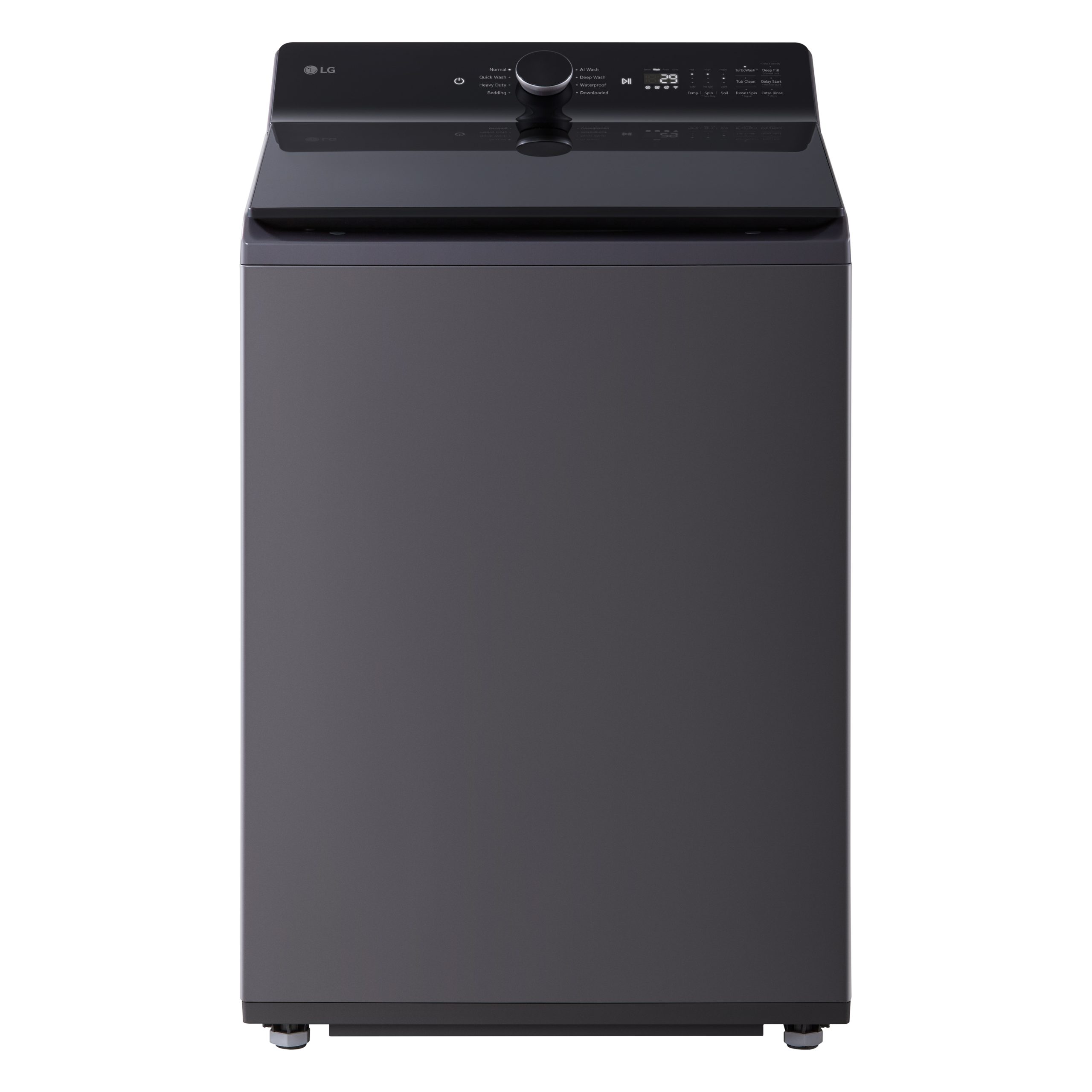 WT8405C – Washer LG – Top Load – 6.1 cu.ft. – 27 inches – Matte Black