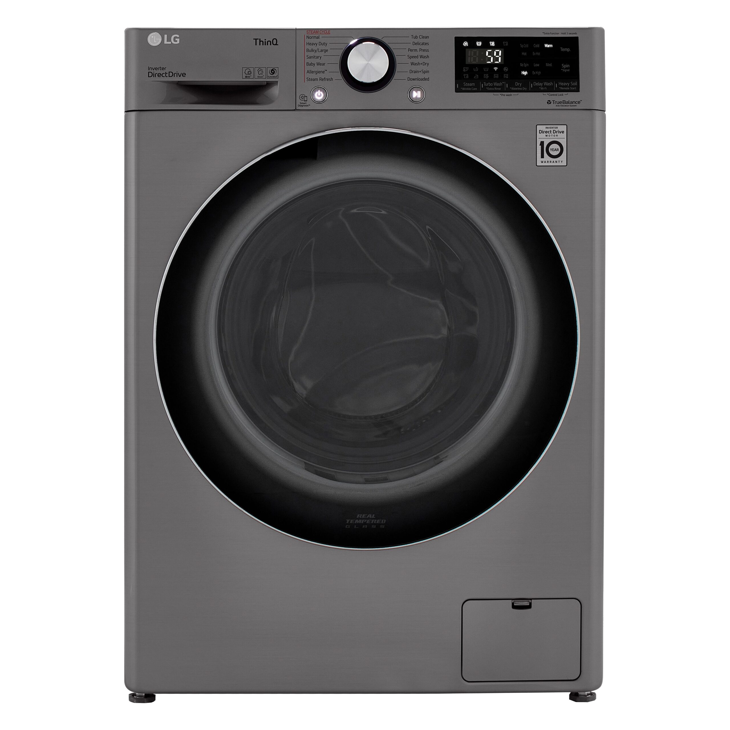 WM3555HVA – All-in-One Washer Dryer LG – 24 inches – 2.6 cu.ft. – Heat pump Dryer