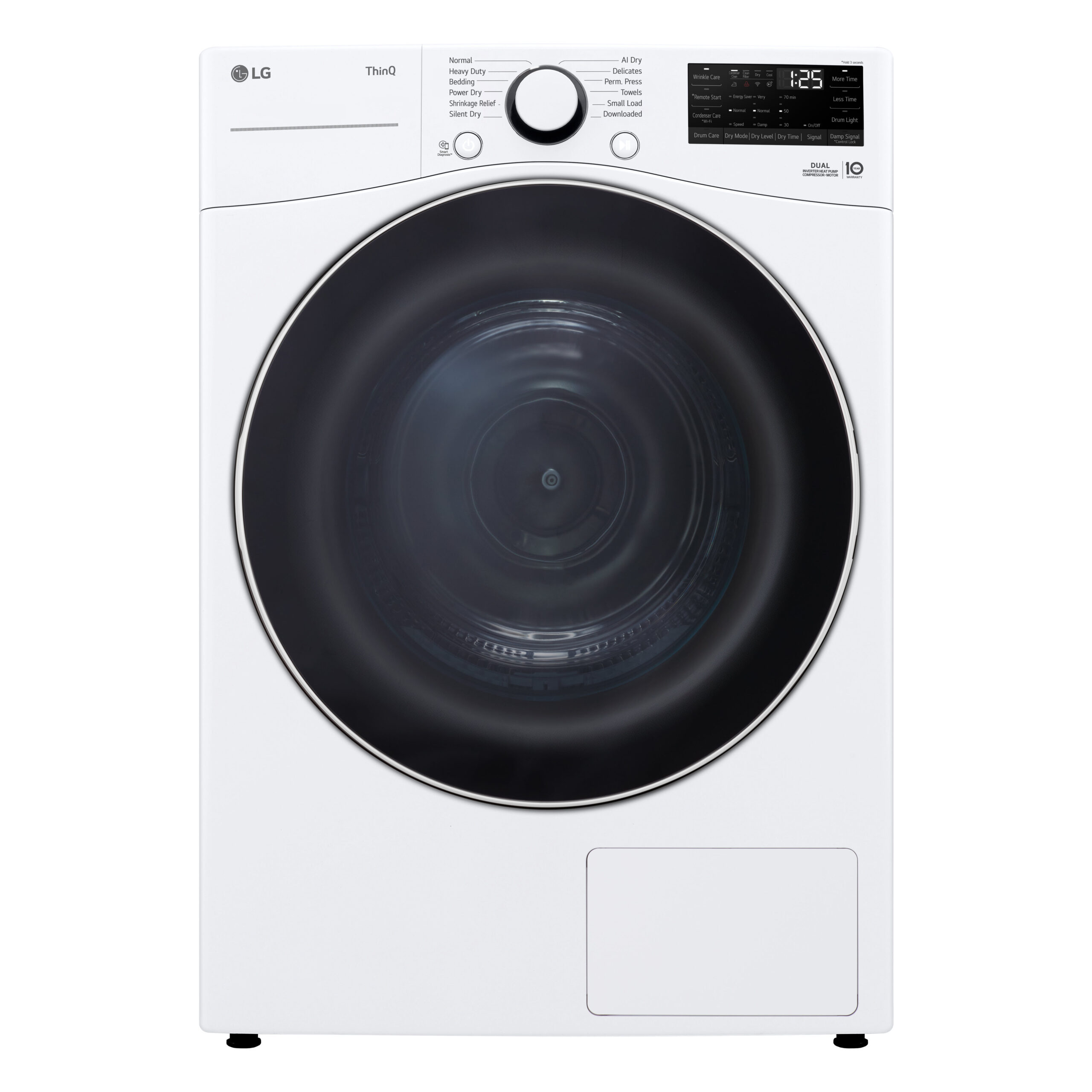 DLHC3602W – Sécheuse thermopompe LG – 7.8 pi3 – 27 po