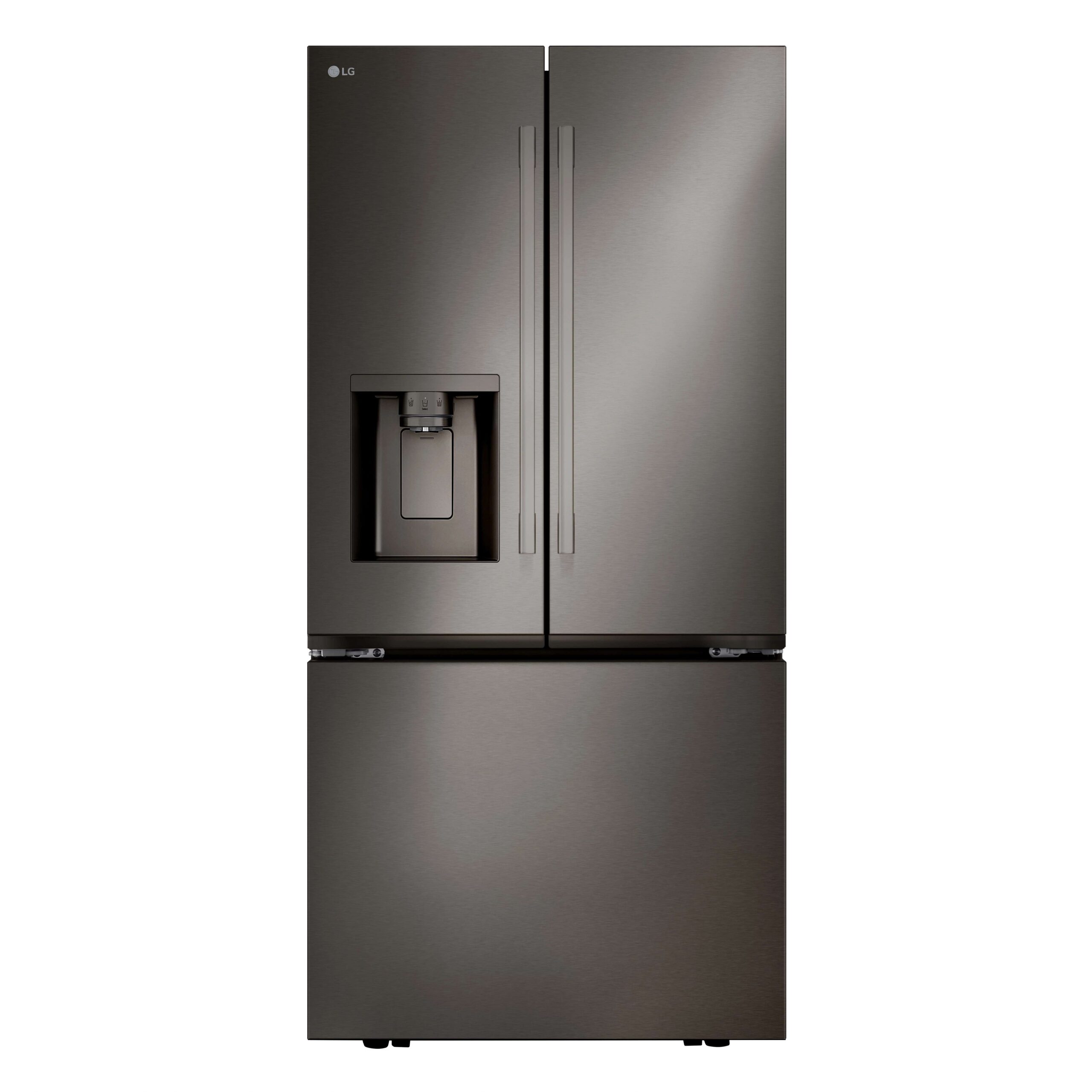 LF25H6330 – Réfrigérateur LG – 33 po – profondeur standard – 24.5 pi3 – Acier inoxydable noir résistant aux taches
