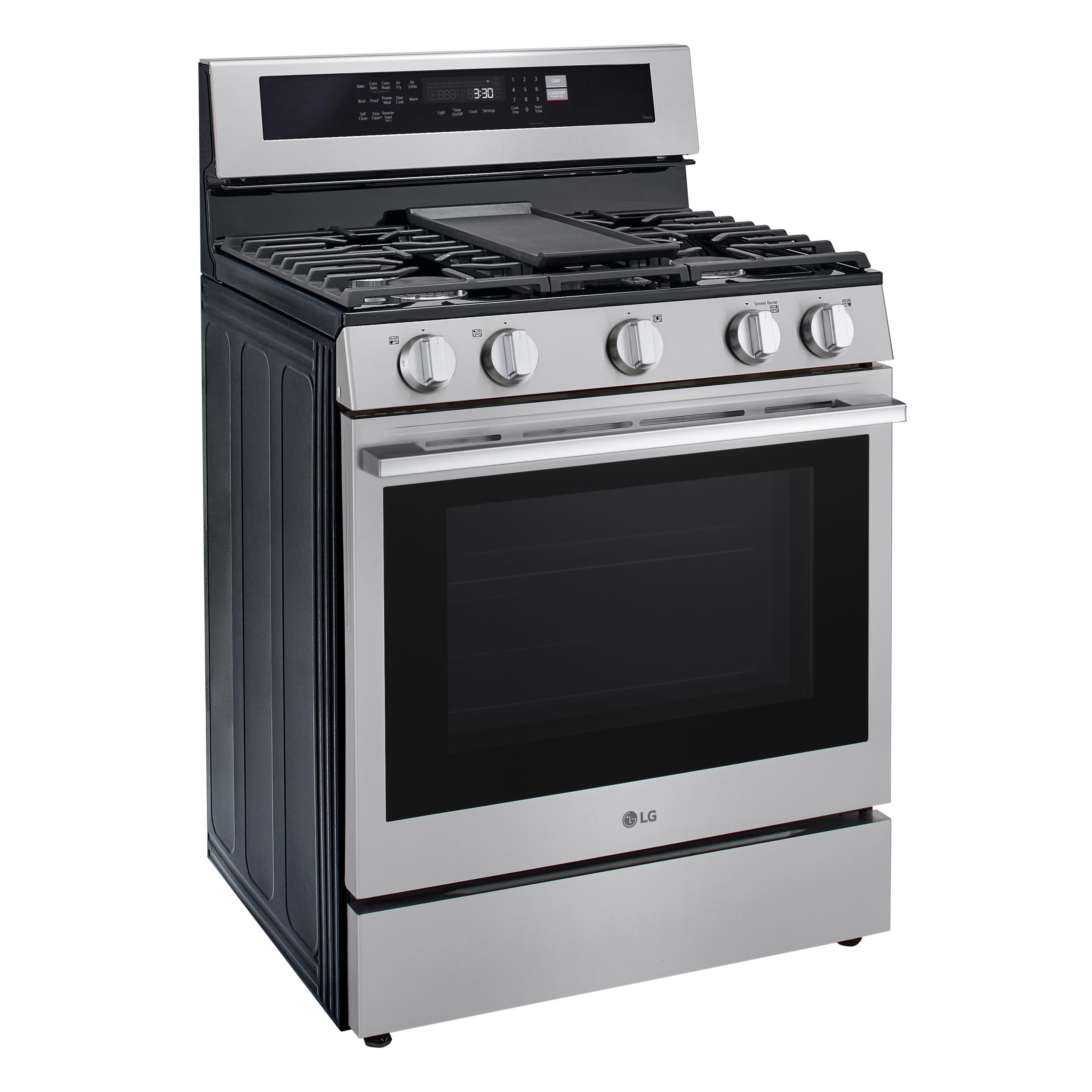 LRGN6325X – Cuisinière au gaz standard LG – 30 po – Image 4